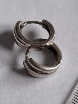 Strieborné náušnice 2 - 6