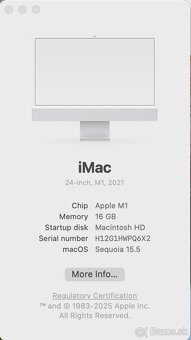 Apple iMac 24” M1 16 GB RAM Silver - 6