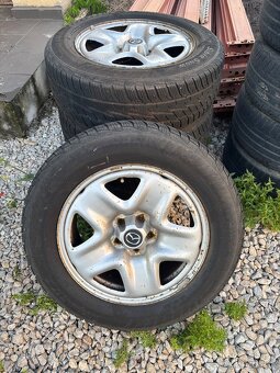 Predám originálne plechové disky MAZDA +rezerva - 6