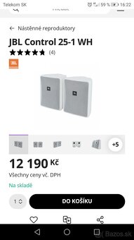 Jbl control 25-1-wh - 6