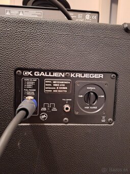 Gallien-Krueger RB1001 MkII + GK 410 Box – 800 € - 6
