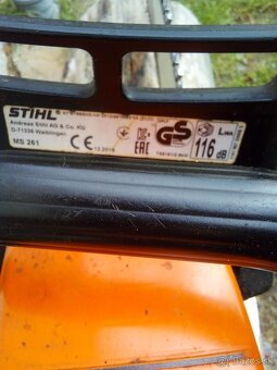 píla STIHL MS 261 - 6