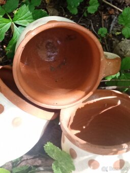 Predám  hlinené hrnčeky.keramiku - 6