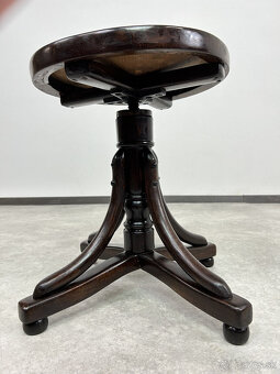 Klavírna rotačná stolička Thonet - 6