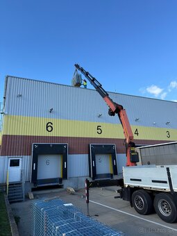 Autodoprava s hydraulickou rukou - dosah 25m - 6