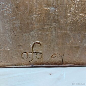 Predám starú keramiku ,,Spoveď,, V:36cm, Š:34cm , H:18cm - 6