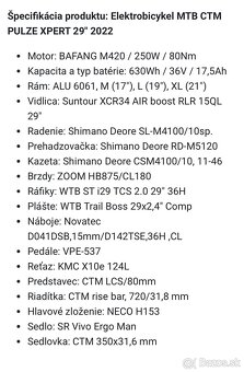 CTM Pulze Xpert 29" 2022 rám L - 6