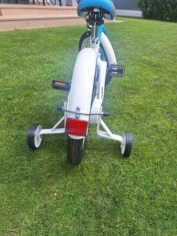 Nový detský bicykel Romet veľ. 16 modro biely - 6