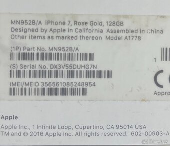 Iphone 7 Rose Gold 128GB - 6
