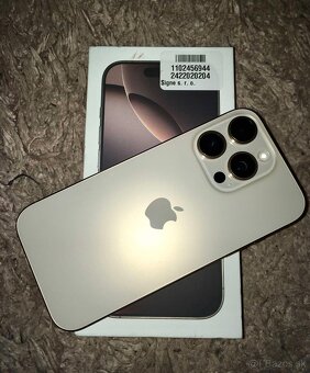 apple iphone 16 Pro desert titanium 128gb komplet+zaruka - 6