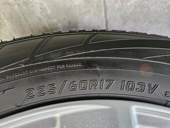 ‼️Alu disky SUBARU 17"+❄️zimné pneu 225/60 R17 + TPMS - 6
