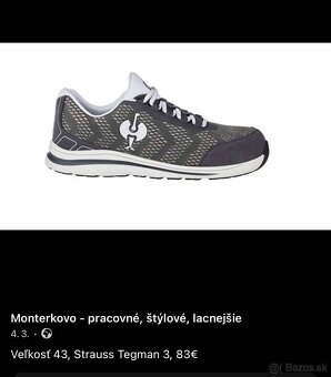 TOPÁNKY pracovné mix, Engelbert Strauss, Uvex... TOP - 6