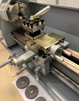 Sustruh na kov, na závity 1,1kW/230V 750mm 90Kg - 6