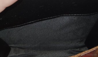 hnedá krásna dámska kabelka - 6