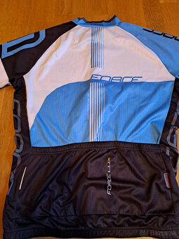 Cyklistický dres FORCE +nohavice (vložka)+ bunda - 6