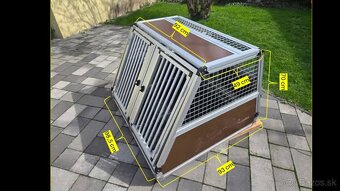 Odľahčený prepravný box pre psa VW Tiguan Allspace - 6