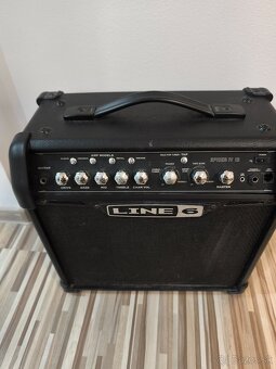 Elektrická gitara PSD Guitars LSP-100 White + Spider 15 Watt - 6