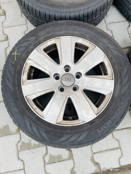 Audi letné alu disky r16 5x112 - 6
