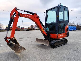 Minibager Kubota, rok 2017. Vaha 1600kg. Rozsirovaci. - 6
