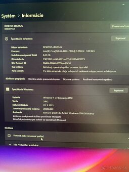 i5, Grafická karta GTX 745, Desktop. Čistý, 100% stav. - 6