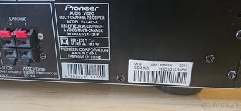 Predám Pioneer VSX-421 - 6