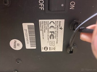 Predám repraki sp hf 1800 a genius zahovale 2x25w 3 pasmove - 6