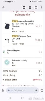 Cybex aton S2 i-size + cybex základňa - 6