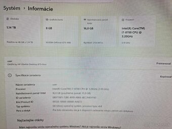 Herný PC OMEN by HP Obelisk Desktop 875-0005nc - 6