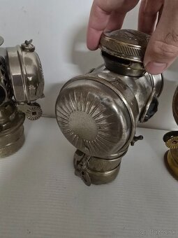Starožitné lampy na bycigel 6kusi - 6