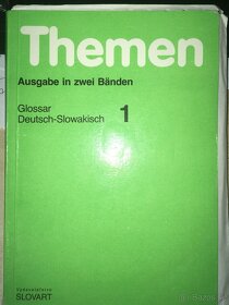 ekonomia, matematika, slovensky jazyk, gramatika,Themen - 6