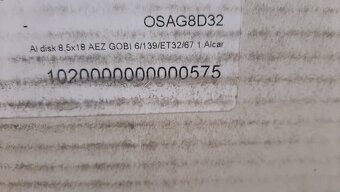 6x139,7 r18 Mitsubishi Pajero AEZ GOBI Nové - 6