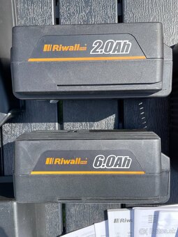 Predám Aku kosačku Riwall PRO RALM 4640 SPi - 6
