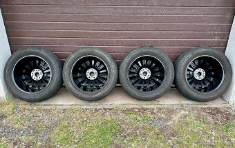 originální ALU kola škoda trinity black R18 5x112 - 6