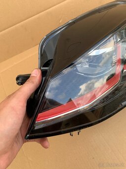 svetlo xenon levy leve vw golf 7 vii gti lift - 6