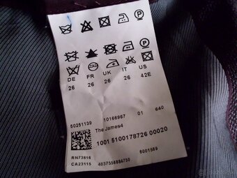 Hugo Boss pánske vlnené sako  L - 6