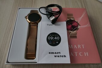Predám smart hodinky, s kovovým aj PU remienkom 10,-€ - 6