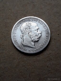 1 koruna 1906 bz, veľmi vzácna - 6