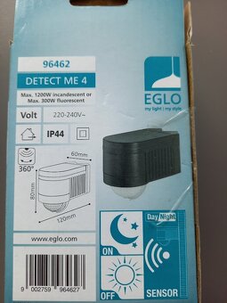 Vonkajší senzor pohybu EGLO- NOVÝ - 6