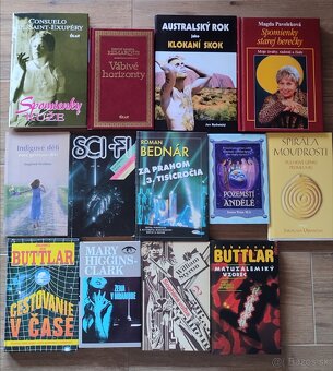 Rozlicne knihy.Cena3€ za kus. - 6