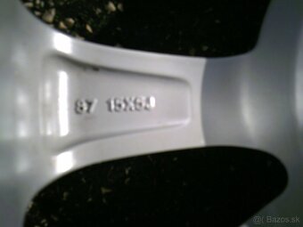 R15 4x100 ALU disky YARIS - 6