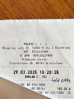 KRIŠTÁLOVÝ NÁHRDELNÍK zn.Mooyyy Diamond TASIA - 6