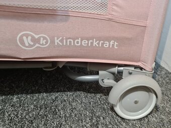 Cestovná postieľka Kinderkraft LEODY + matrac - 6