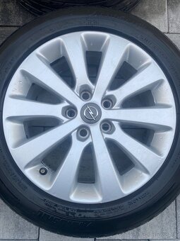 Disky opel astra j r17 roztec diskov 5x115 - 6