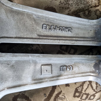 Hliníkové Mercedes disky 5x112 R20 8,5J ET43 - 6