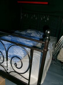 KOVOVÁ posteľ 160x200 cm - 6