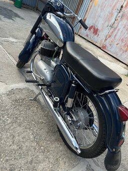Prodam Jawa 350/361 Sport - Kralovska modra, TP, GO - 6
