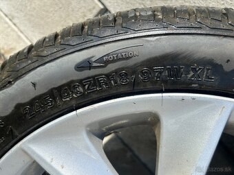 Zimná sada kolies BMW 245/45 R18 - 6