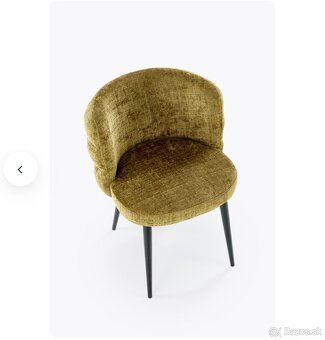 Jedálenské stoličky olivové - 6