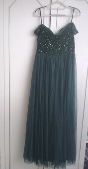 Spoločenské šaty zelené - 6