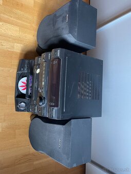 Veža Sony XB3 5X CD rádio aux DJ mix - 6